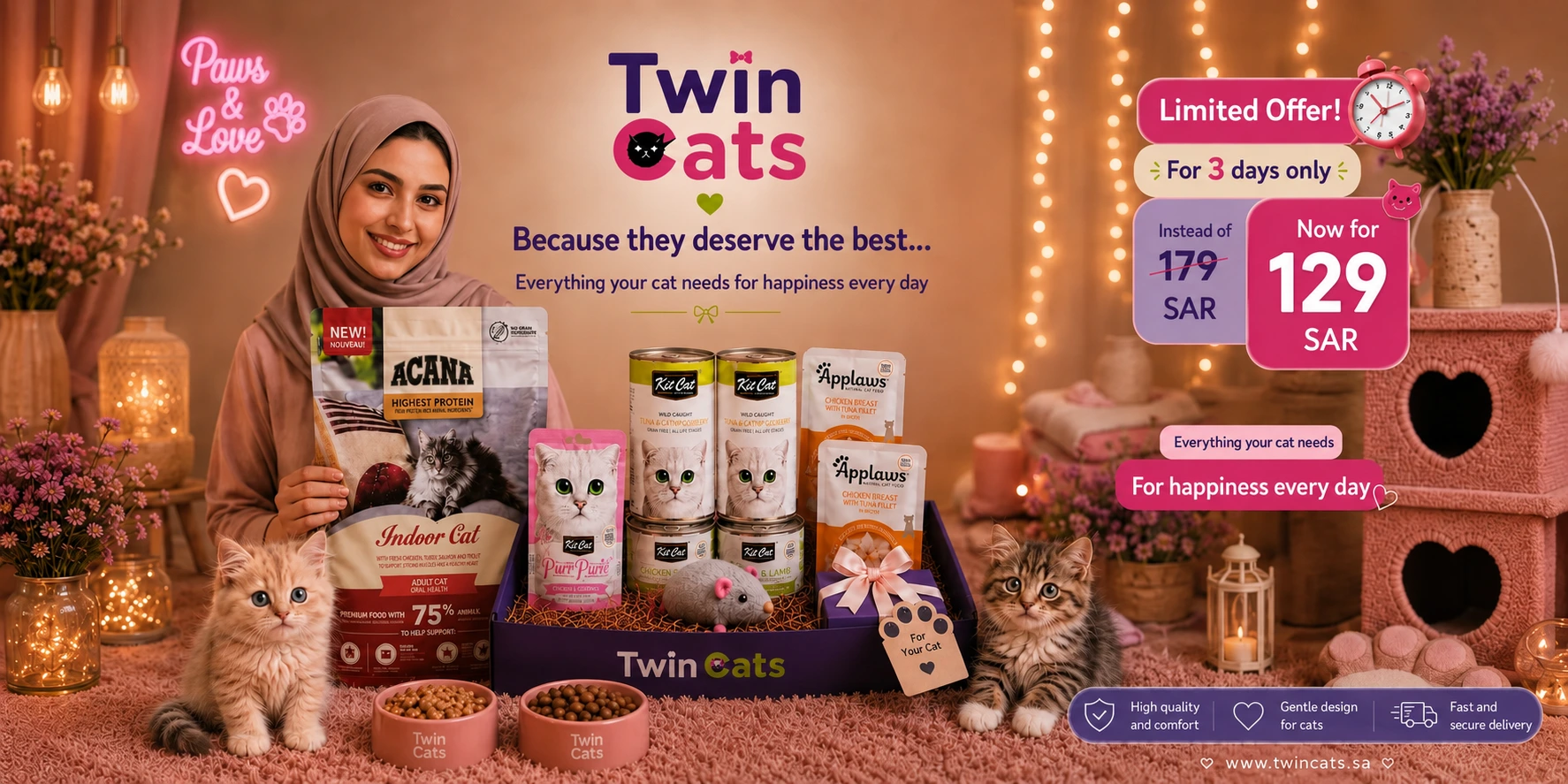 Kiten package 🐱