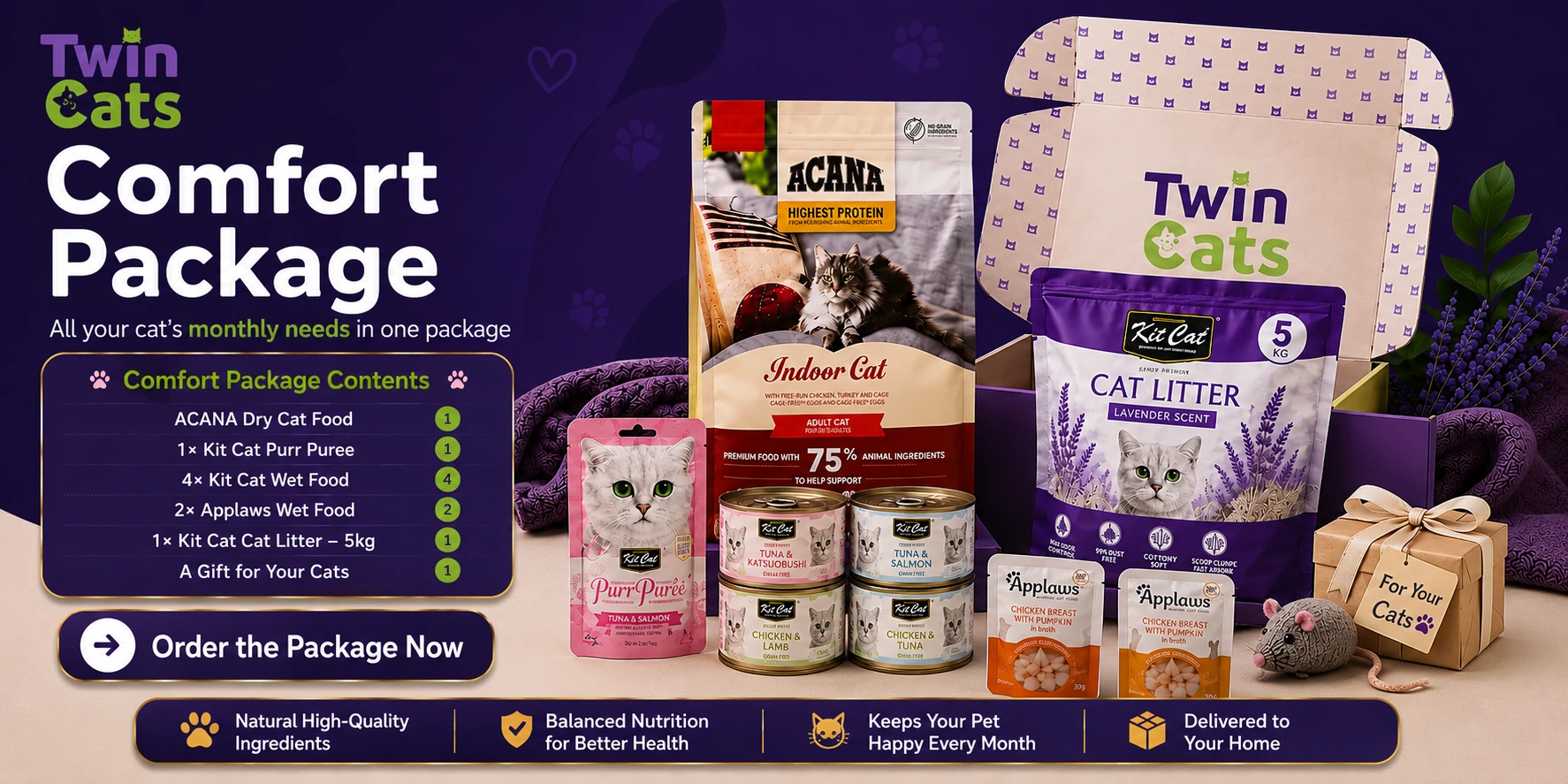 Comfort package 🙀