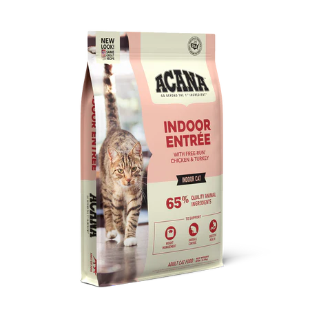 Acana Indoor 1.8 كجم – طعام قطط جاف عالي البروتين