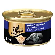 Sheba Chicken Soft Bread Cat Wet Food - 85g