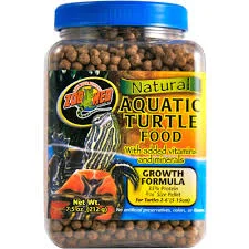 طعام Zoo Med Hatchling Formula للسلاحف الصغيرة - 212 جم — من الأمام