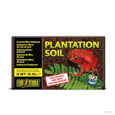تربة Exo Terra Plantation Soil Brick - 8 كوارت — من الأمام