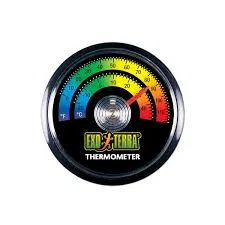 مقياس حرارة Exo Terra Analog Thermometer — من الأمام
