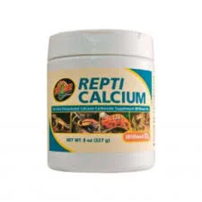 كالسيوم Zoo Med Repti Calcium بدون D3 للزواحف - 85 جم — من الأمام