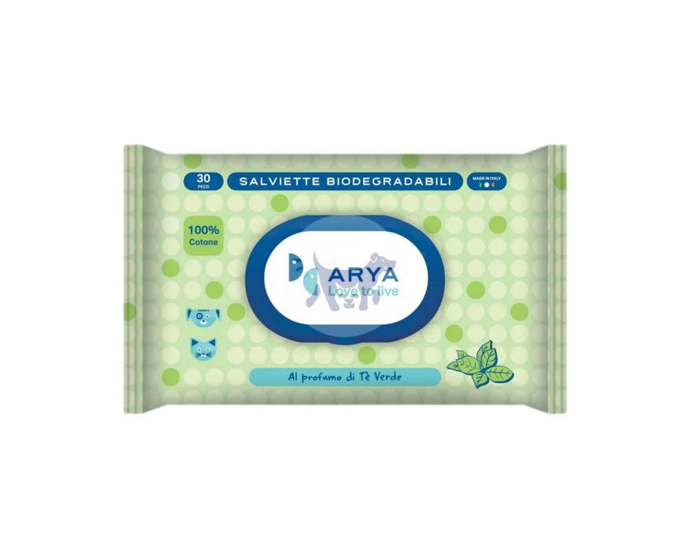 Arya مناديل مبللة للحيوانات الأليفة