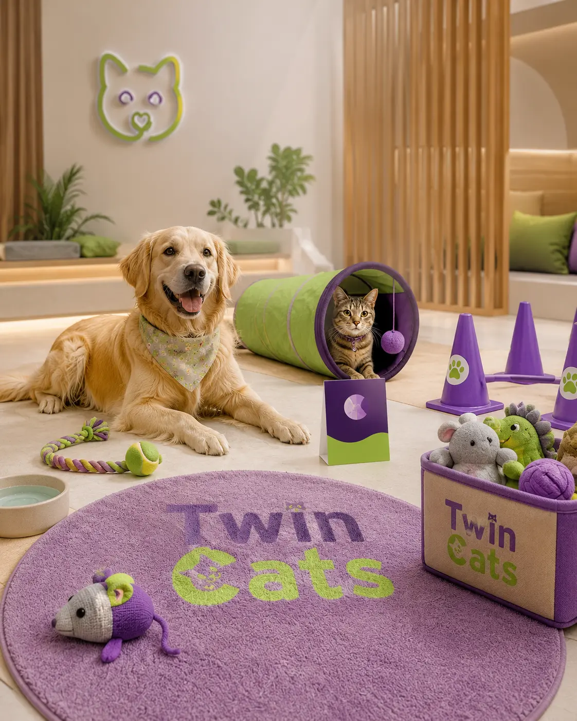 حفلة لعب للأليفة