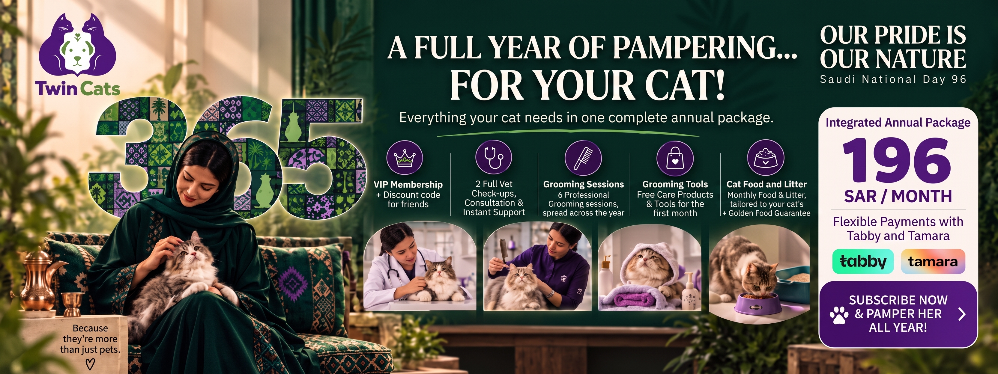 A Full Year of Pampering for Your Cat